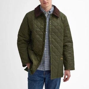 Liddesdale® Quilted Barbour Jacket - Green (M)